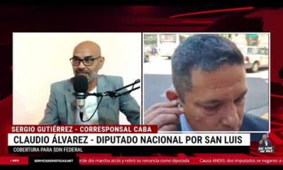 🎥 Entrevista exclusiva: Claudio Álvarez, diputado nacional por San Luis y sec. gral UTHGRA San Luis