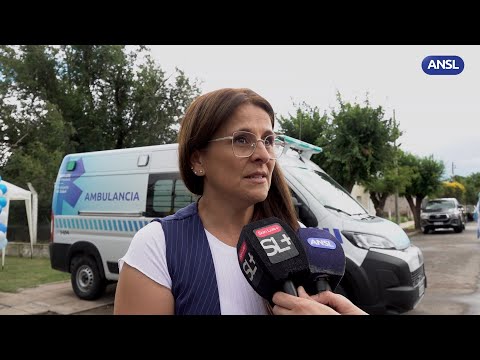 Iris Bustos, Intendenta de Juan Llerena_ Ambulancia Iris Bustos, Intendenta de Juan Llerena_ Ambulancia