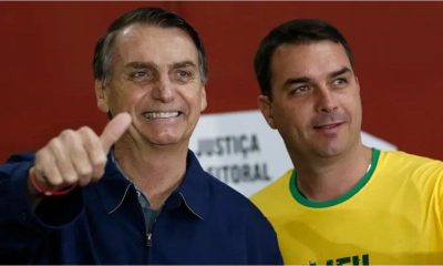 Jair Bolsonaro respaldó a su hijo Flavio como candidato a presidente de Brasil en las elecciones 2026