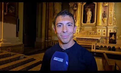 Los directores expresaron su alegría luego finalizar su presentación en la catedral de San Luis