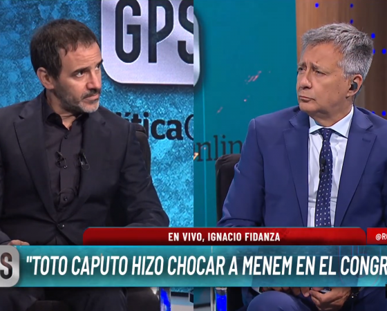 LPO en GPS: «Caputo hizo chocar contra la pared a Menem»