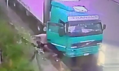 Tragedia en el Mercado Central: golpeó a su pareja, la atropelló con el camión y la mató