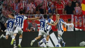 El Atlético Madrid de los argentinos no pudo ante Real Sociedad y cayó por penales en la final de la Copa del Rey