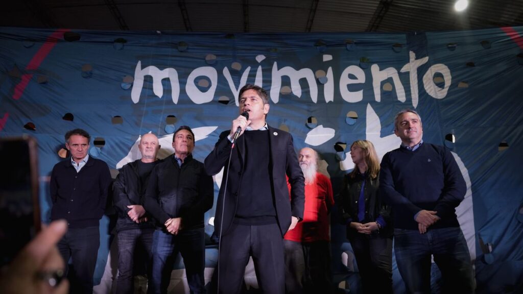 El Movimiento Evita respaldó una postulación presidencial de Axel Kicillof