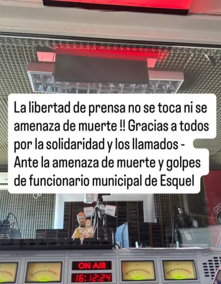 Esquel: Director de una radio denunció que un funcionario municipal lo golpeó y lo amenazó de muerte