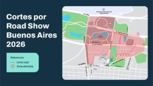 Franco Colapinto en la Ciudad: así serán los cortes de tránsito para montar el circuito en Palermo