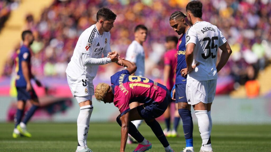 Lamine Yamal se lesionó pateando un penal para el Barcelona y peligra su participación en el Mundial 2026