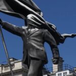 Bansky reaparece con una misteriosa escultura en el centro de Londres