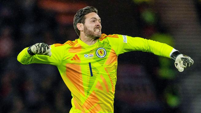 Craig Gordon, el arquero escocés que es sensación por su convocatoria al Mundial 2026 con 43 años