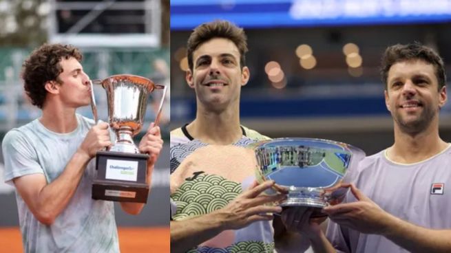 Dos tenistas argentinos llegan a finales: Horacio Zeballos va por el Masters 1000 de Roma y Juan Manuel Cerúndolo por Bordeaux