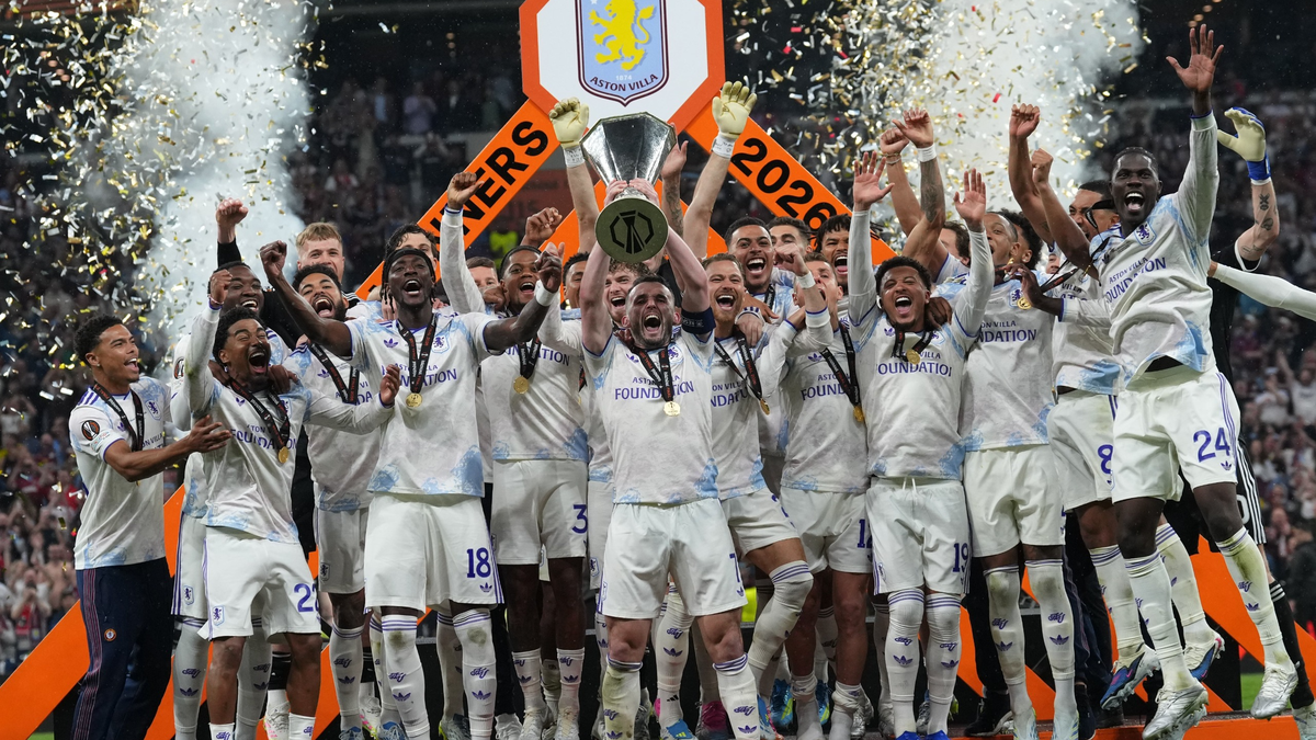 El Aston Villa del Dibu Martínez y Buendía salió campeón de la Uefa Europa League