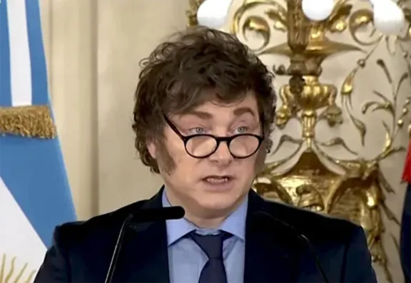 Javier Milei asegura que quienes vaticinaban default "erraron otra vez"