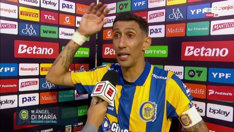 La picante frase de Ángel Di María contra el arbitraje tras la derrota frente a River: "Sabíamos que podía pasar"