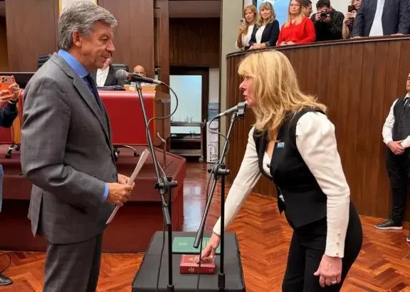 Liliana Giordano asumió como diputada provincial en Legislatura