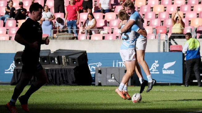 Los Pumitas hicieron historia: vencieron a Nueva Zelanda en el Rugby Championship M20