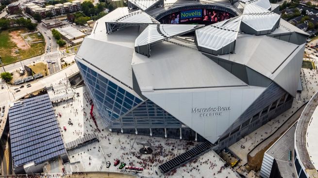 Mercedes-Benz Stadium: la impactante sede de u$s1