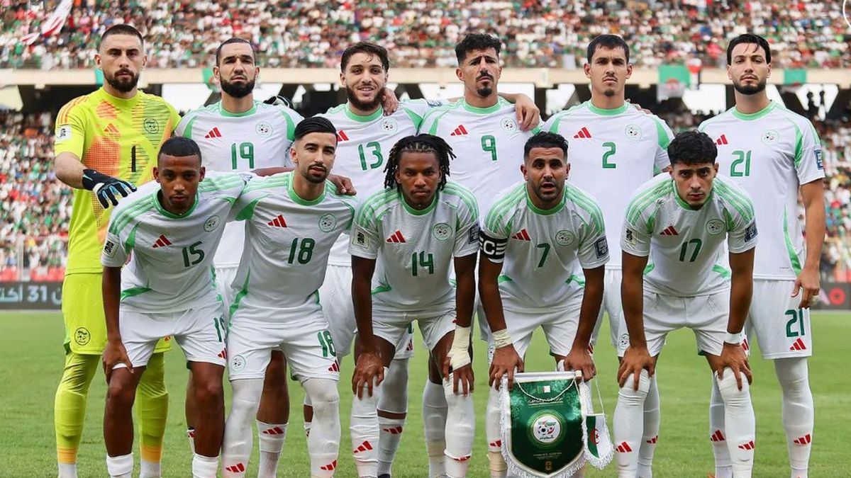 Mundial 2026: confirmados los convocados de Argelia, el primer rival de la Selección argentina