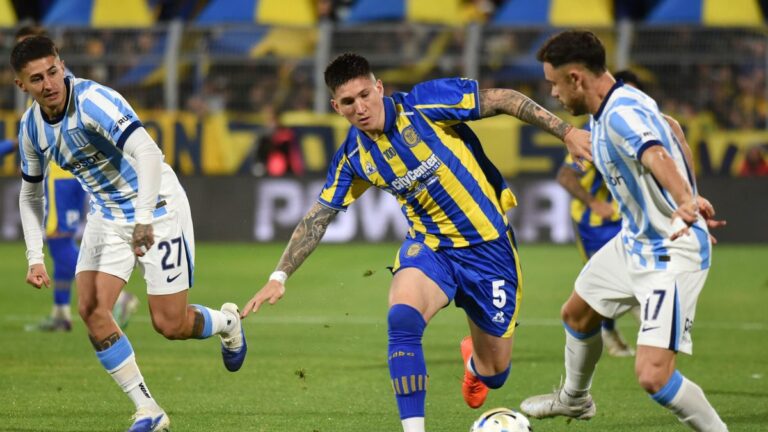 Rosario Central le ganó a Racing en una noche cargada de polémica y avanzó a semifinales
