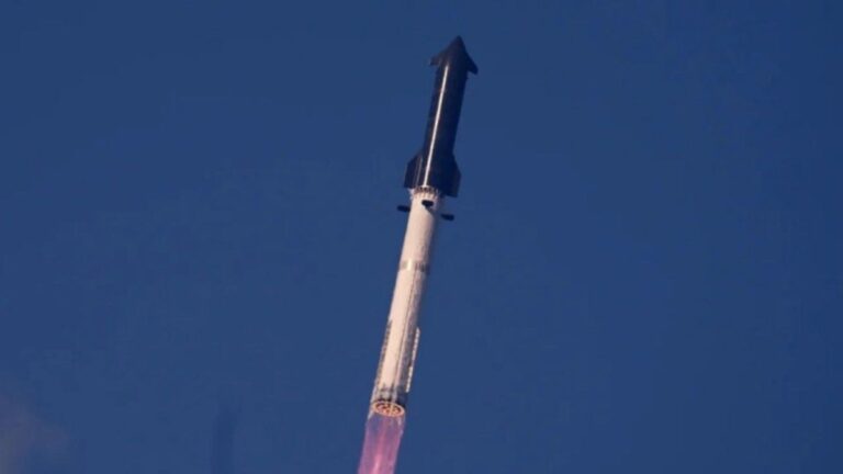 SpaceX lanzó su última versión del Starship tras una prueba clave para la NASA y la carrera espacial de EEUU