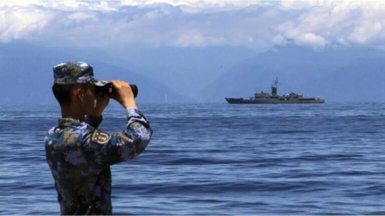 Taiwán denunció el despliegue de más de 100 buques chinos alrededor de la isla