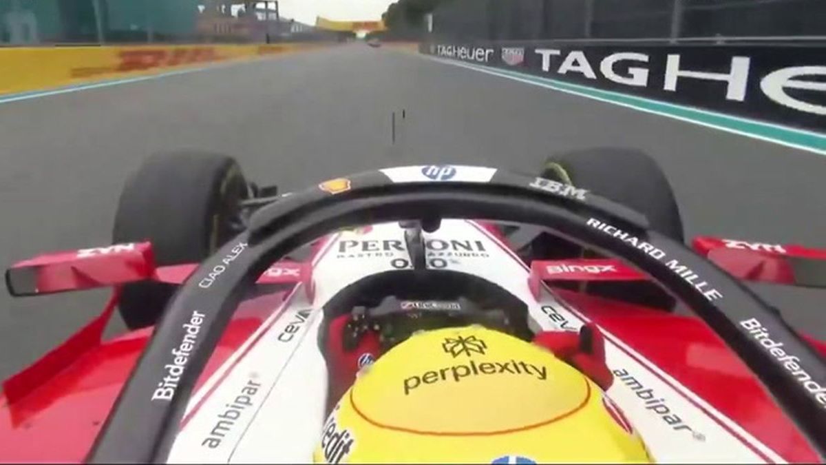 Tensión en la Fórmula 1: Lewis Hamilton reaccionó con un gesto polémico tras un cruce con Franco Colapinto