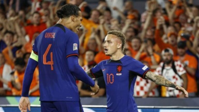 Virgil Van Dijk y Noa Lang, el presente y futuro de Países Bajos para el Mundial 2026