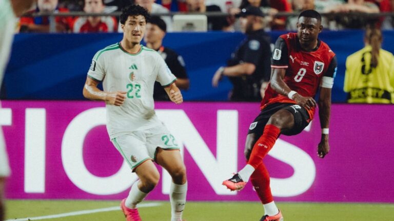 Agónico empate de Austria sobre Argelia y se enfrentarán ante España en los 16avos