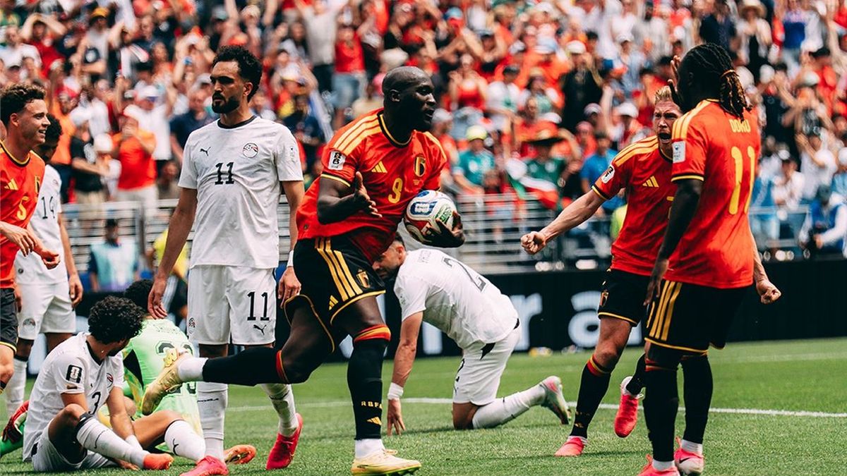 Bélgica y Egipto no se sacaron ventajas: igualaron 1 a 1 en el debut del Mundial
