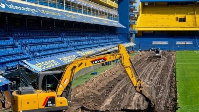 Boca aprovecha el parate por el Mundial para realizar obras en la Bombonera