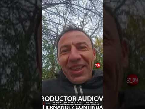 Carlos Ortega solicita respaldo para el proyecto audiovisual. Contacto: 2664 014397.