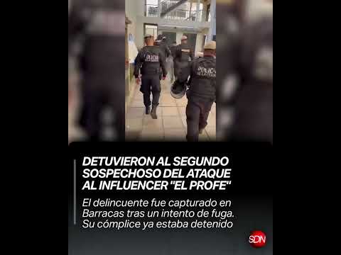 Cayó el ladrón filmado: detuvieron al segundo sospechoso del ataque al influencer "El Profe"