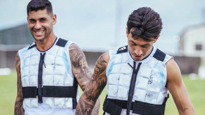 Chalecos de hielo, la innovación que utilizó la Selección argentina en el entrenamiento: cómo son