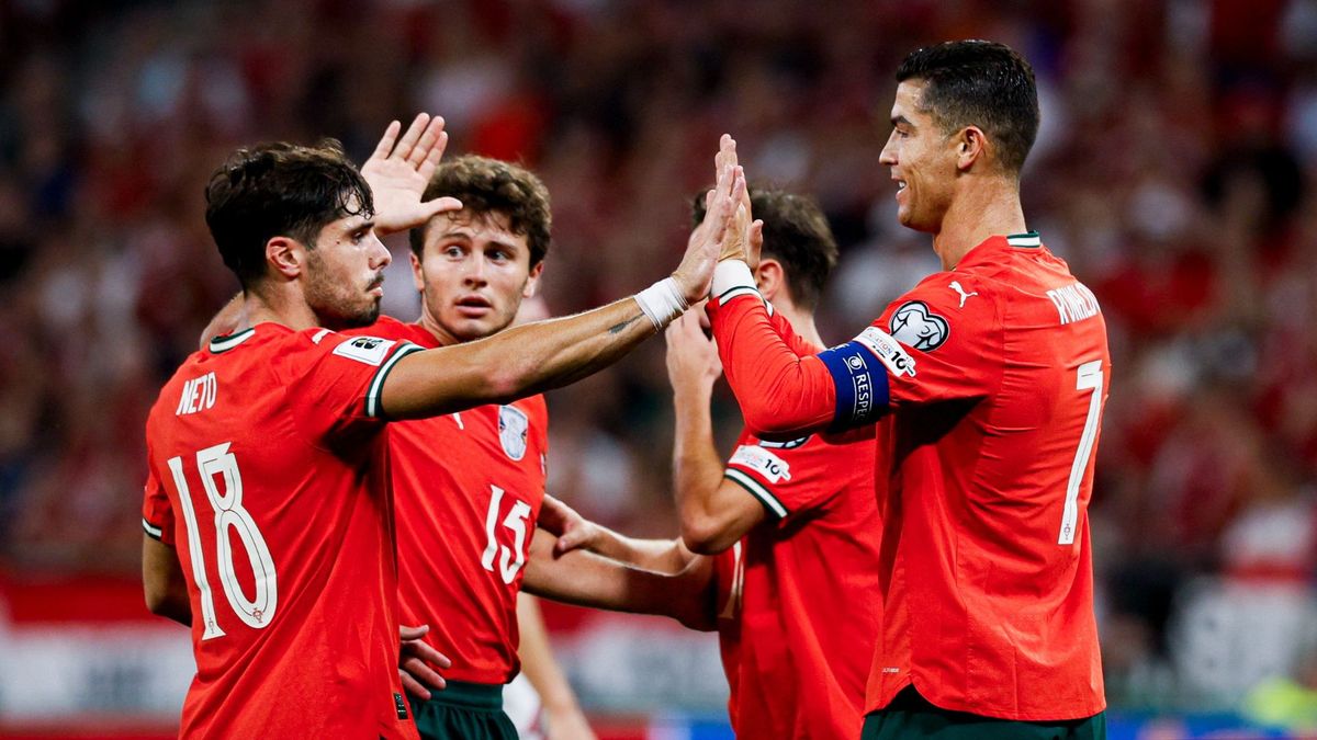 Con dos goles y triple récord de Cristiano, Portugal goleó a Uzbekistán y definirá el pase ante Colombia