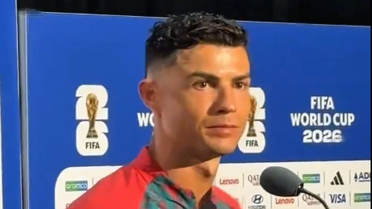 Cristiano Ronaldo evitó una pregunta sobre Lionel Messi tras su doblete con Portugal en el Mundial 2026