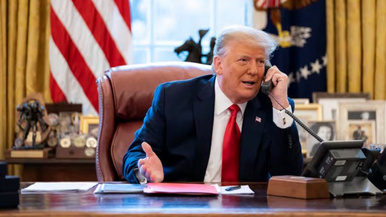 Donald Trump reconoció haberle dicho a Benjamín Netanyahu que "estaría en prisión si no fuera" por él