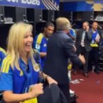 El alocado festejo de la reina Máxima Zorreguieta junto a los jugadores de Curazao en el vestuario tras el histórico empate en el Mundial 2026