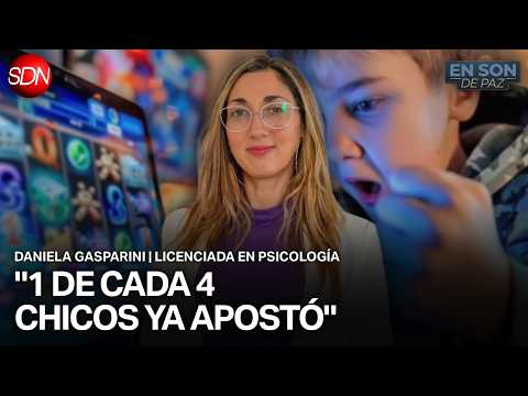 "ES MUY FÁCIL ENDEUDARSE CON LAS APUESTAS" | DANIELA GASPARINI, LICENCIADA en PSICOLOGÍA | #ESDP