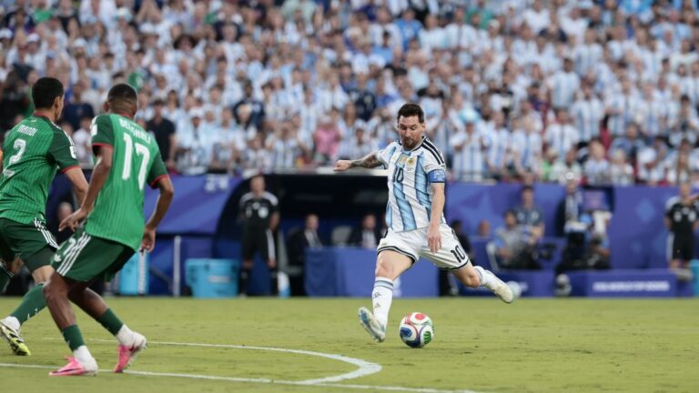Festival de Messi: uno por uno, los tres goles de la victoria ante Argelia