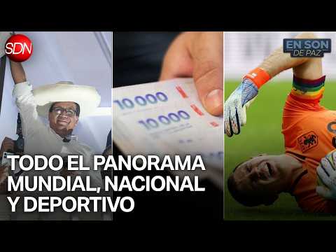 FLASH de NOTICIAS INTERNACIONALES, NACIONALES y DEPORTIVAS | en #ENSONDEPAZ