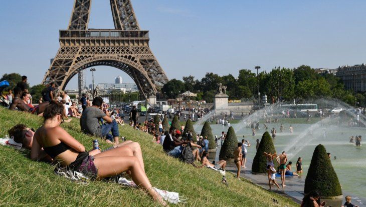 Francia: la ola de calor azota a Europa dejó al menos 40 muertos por ahogamiento