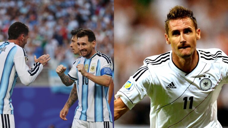 Insaciable: Lionel Messi alcanzó a Miroslav Klose y ya es el máximo goleador histórico de los Mundiales