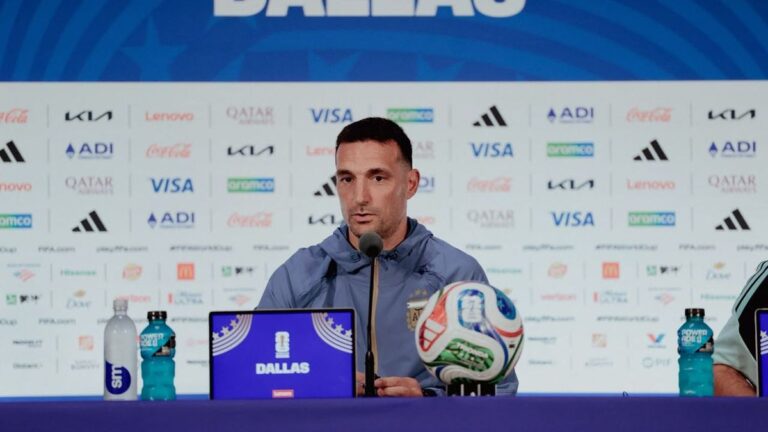 Lionel Scaloni confirmó que Messi será suplente ante Jordania y habló de la lesión del Cuti Romero