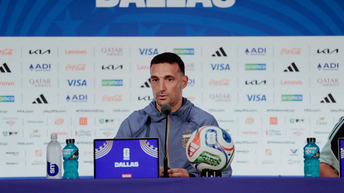 Lionel Scaloni confirmó que Messi será suplente ante Jordania y habló de la lesión del Cuti Romero