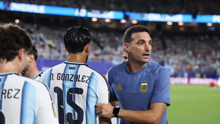 Lionel Scaloni: "Estamos contentos, ahora se viene lo bueno"