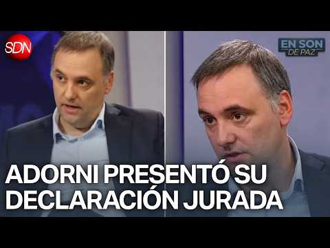 "NO SOY NINGÚN CHORRO" | MANUEL ADORNI ADMITIÓ HABER AHORRADO en NEGRO DURANTE AÑOS | #ESDP