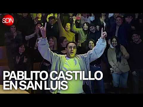 PABLITO CASTILLO en SAN LUIS PRESENTÓ "LA RISA QUE ME PARIÓ" con SALA LLENA y HABLAMOS CON SUS FANS