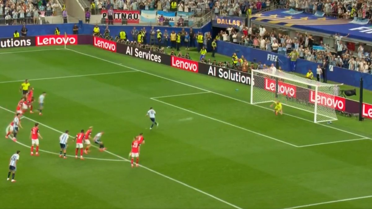Se frenó y la tiró afuera: el penal que Lionel Messi erró ante Austria en el Mundial 2026