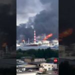 ¡Segundo ataque de la semana!: Drones ucranianos bombardearon la refinería de Moscú