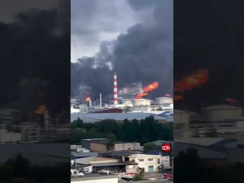 ¡Segundo ataque de la semana!: Drones ucranianos bombardearon la refinería de Moscú