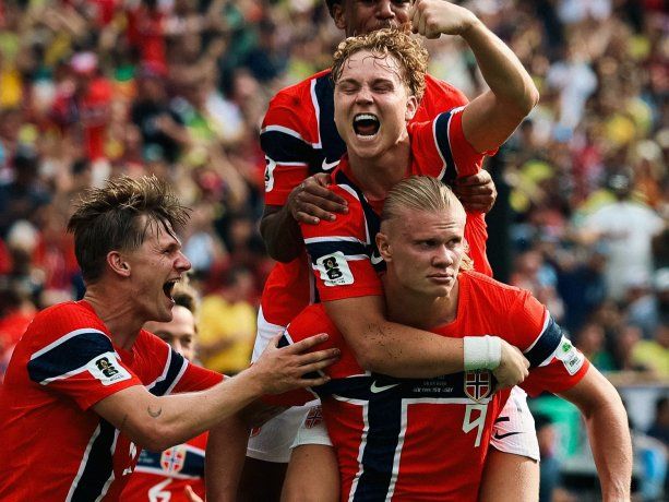 Batacazo histórico: con un doblete de Haaland, Noruega eliminó a Brasil del Mundial 2026